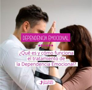 La dependencia emocional es una falla en la calidad del vínculo de la relación afectiva, especialmente con la pareja,